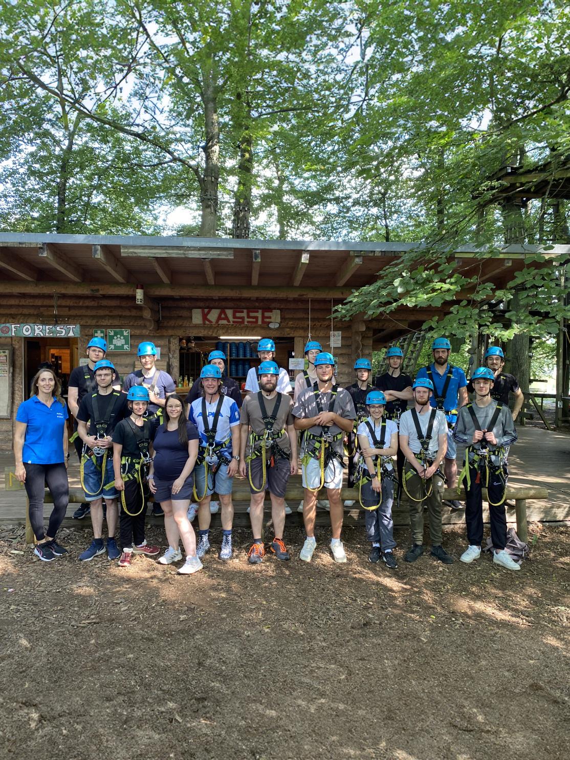 Azubi Ausflug ALPLA Kaiserslautern Gruppenbild