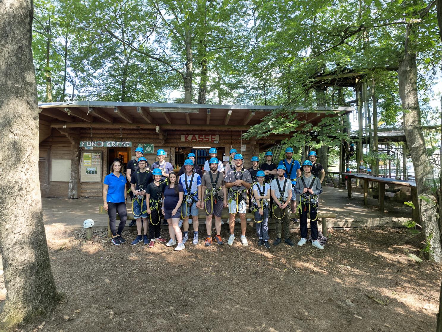 Azubi Ausflug ALPLA Kaiserslautern Gruppenbild