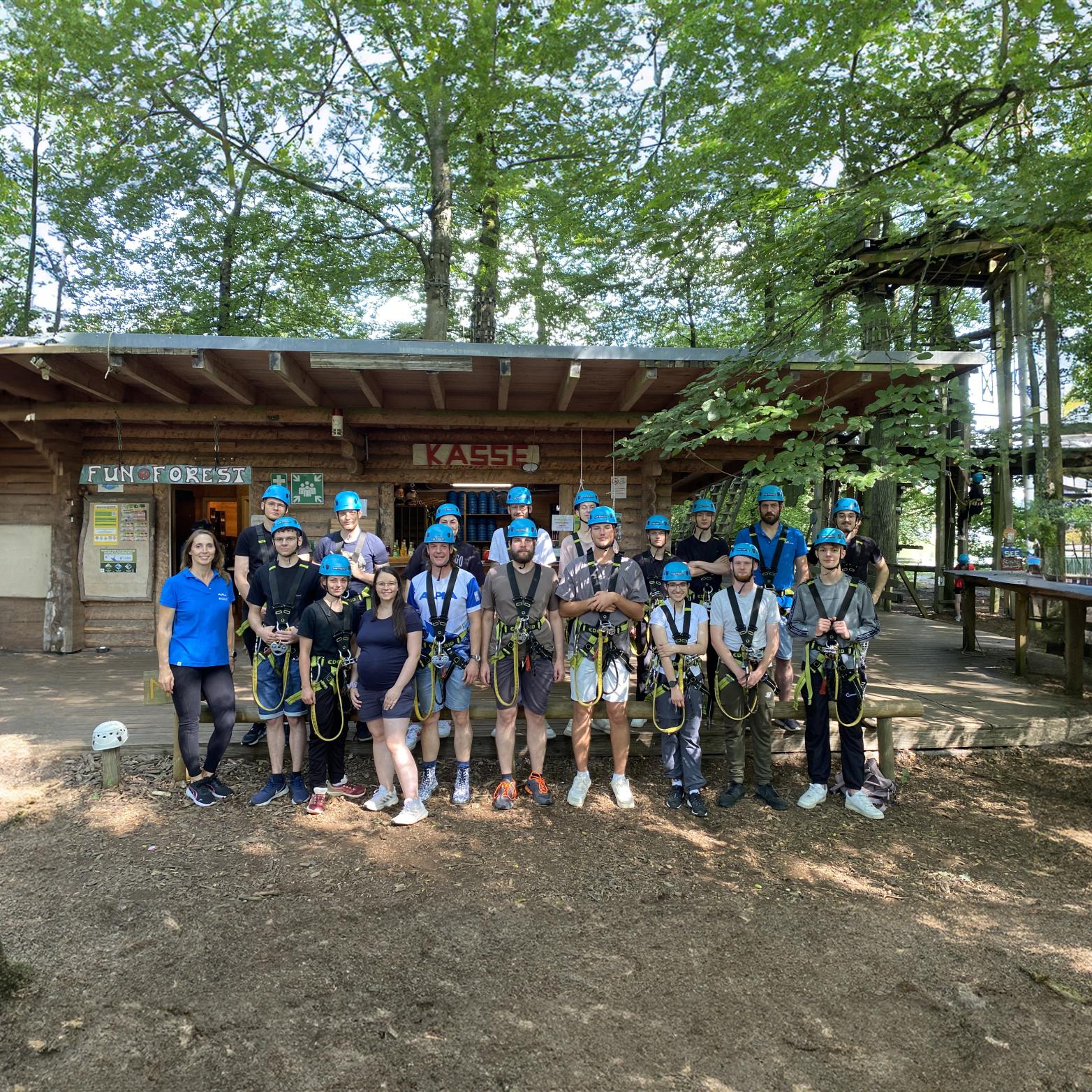 Azubi Ausflug ALPLA Kaiserslautern Gruppenbild